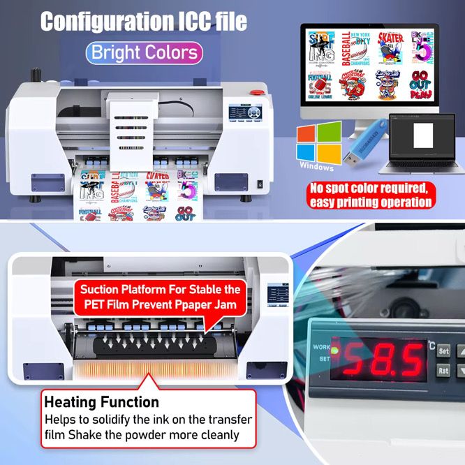 DTF Printers XP600 A3