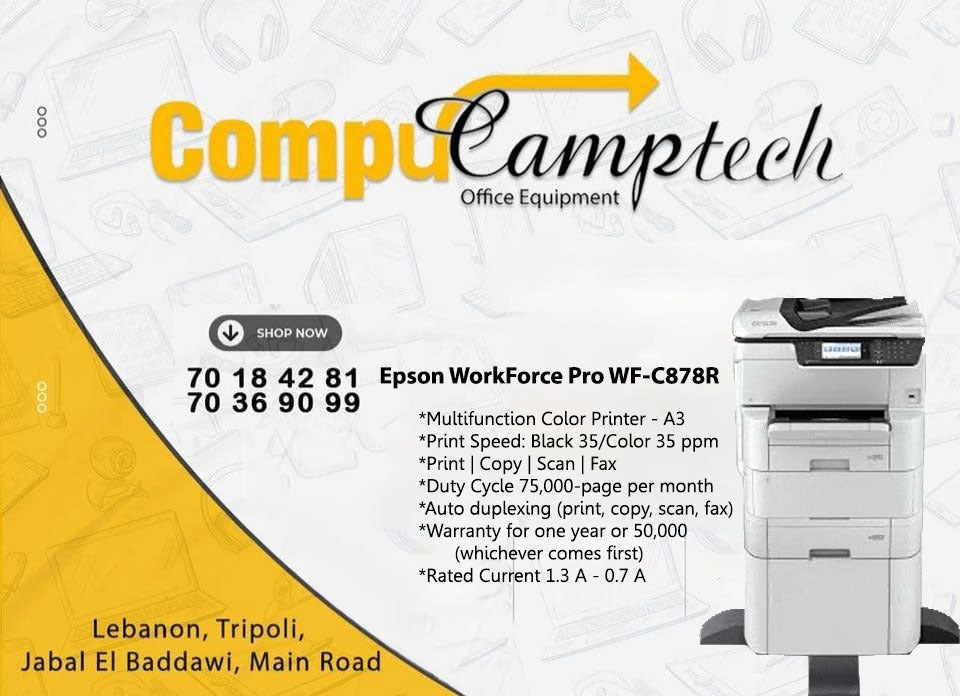 Epson PhotoCopy WF-C878RDWF A3/A4