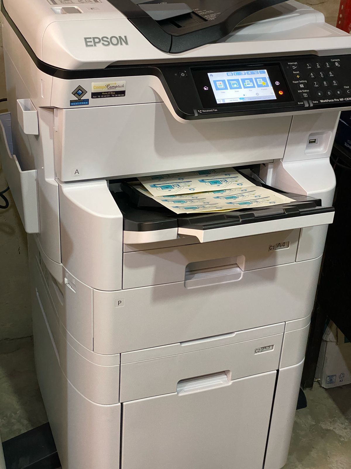 Epson PhotoCopy WF-C878RDWF A3/A4