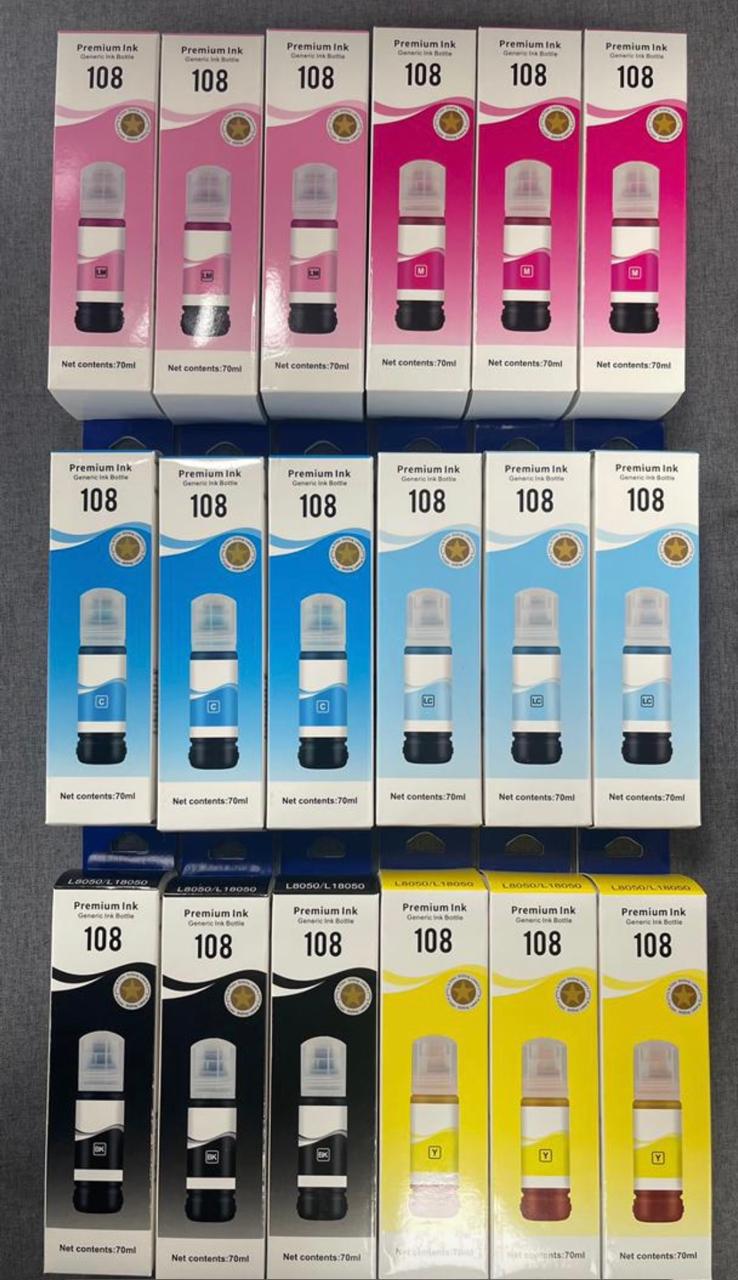 InkJet Bottle for collection Printers