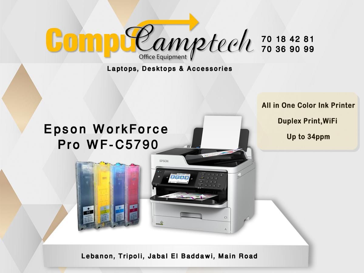 Epson Workforce  WF-C5790 A4 Color InkJet Printer