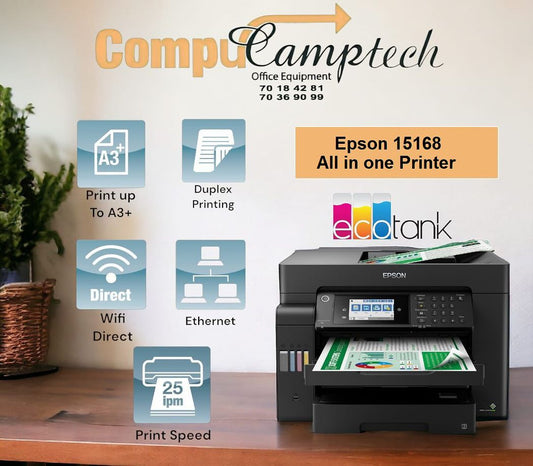 EcoTank L15168 A3+ Multifunction Wi-Fi Ink Tank Printer