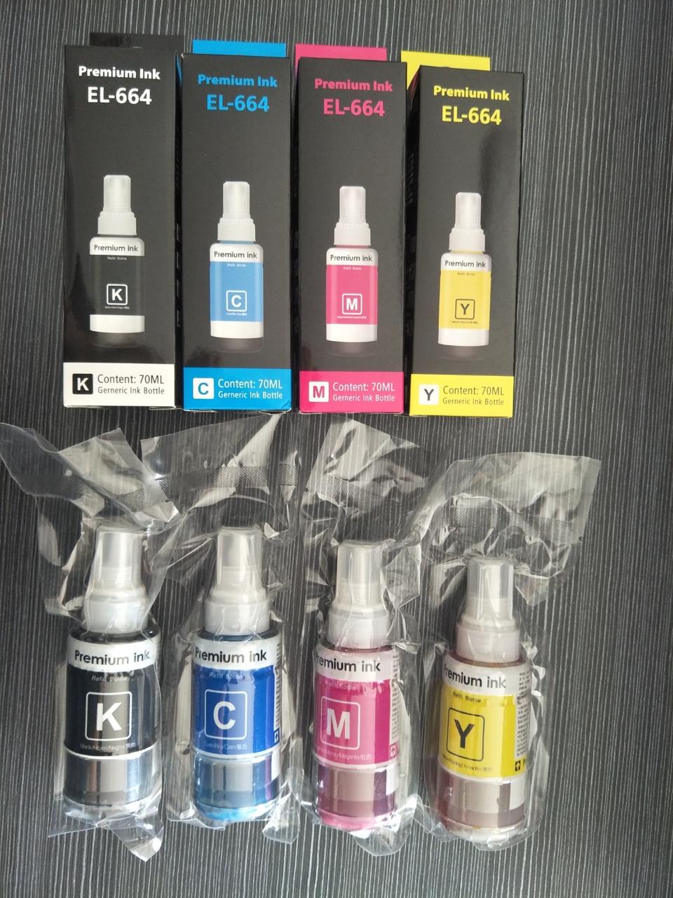 InkJet Bottle for collection Printers